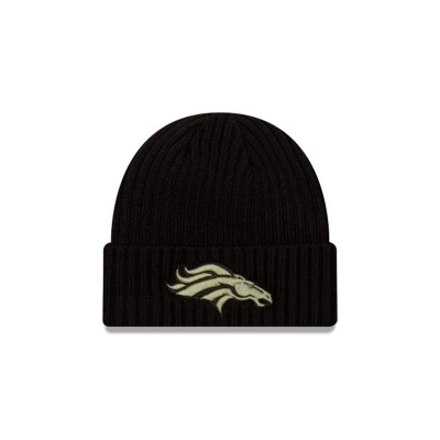 Denver Broncos Gorra | New Era NFL Salute To Service Cuff Knit Beanie Mexico - Negros